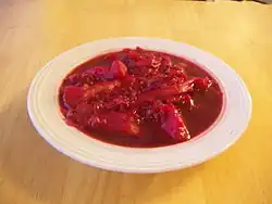 Bowl of borscht
