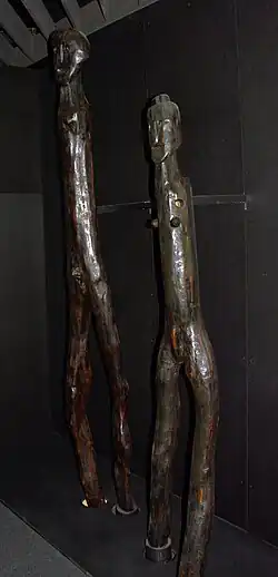 Braak Bog Figures, c. 2nd-4th centuries BCE, Schleswig-Holstein state archaeology museum at Gottorf Castle[45][46]