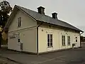 The old station building, in operation from 1876 to 1972.