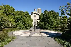 Plaza in front of the Laboratory Building