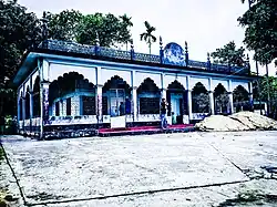 Uttar Budhrail Jame Mosjid on an evening