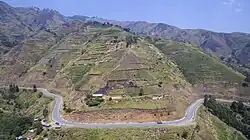Bundibugyo road in western Uganda