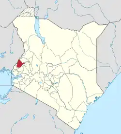 Location in Kenya