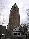 The bergfried from the north