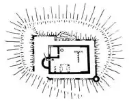 Ground plan of the castle