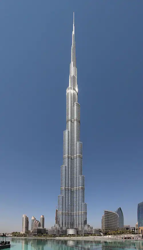 Burj Khalifa, the tallest building in the word.