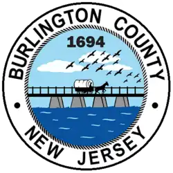 Official seal of Burlington County