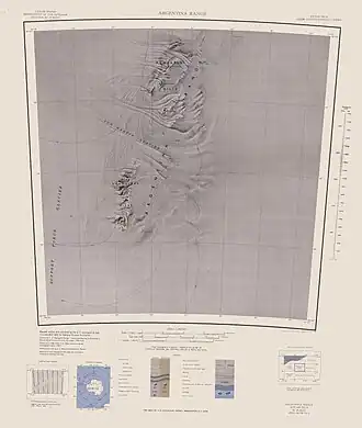 Lower Support Force Glacier in west of map