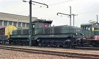 Picture of electric locomotive