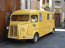 A Citroën H Van used by the PTT