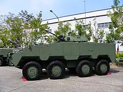 Cloud Leopard P2 prototype with M242 Bushmaster