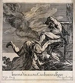 Etching by V. Lefebvre after J. van Campe (1682)