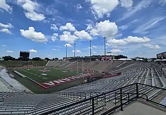 Cajun Field Panorama