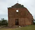 Church built by the Jesuits in the present territory of Uruguay, in the locality called "Calera de las Huérfanas"