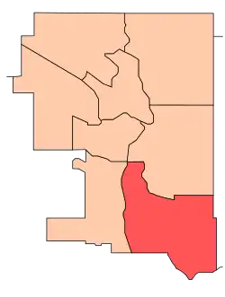Calgary Federal Districts
