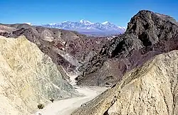 Andean mountain scenery in Calingasta
