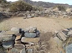 Sears-Kay Ruin Fort Mystery Room. This room had rounded corners.