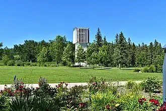 Carillon bell tower.