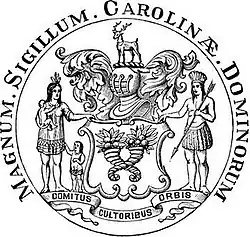 Seal of the Lords Proprietors of Carolina
