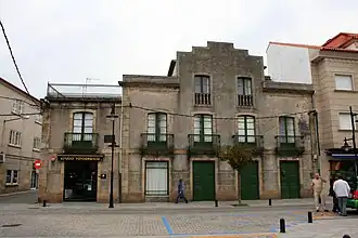 Asorey's birth house in Cambados, Spain
