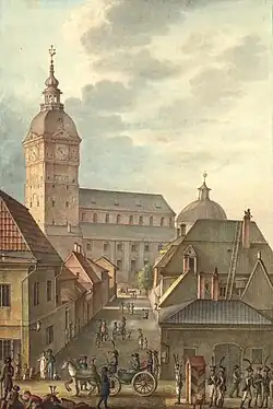 View of Turku Cathedral before the Great Fire of 1827.