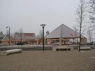 The town centre in Fragnes-La Loyère