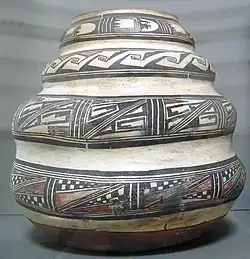 A Hopi jar by Nampeyo (c.1860–1942), made in Arizona, 1880.