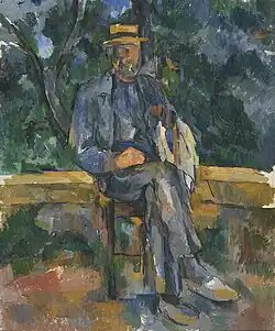 Seated Man, Paul Cézanne