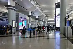 Terminal 1 departure hall