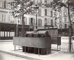 Basic six-stall Paris urinal, c.1865