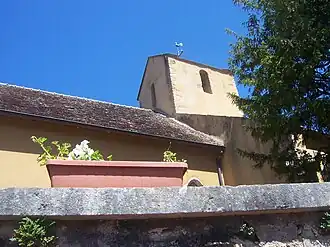 The church in Charrecey