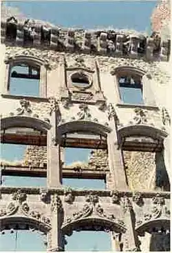 Ruins of the chateau of Clavières-Ayrens