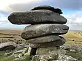 Cheesewring stones above Sharptor