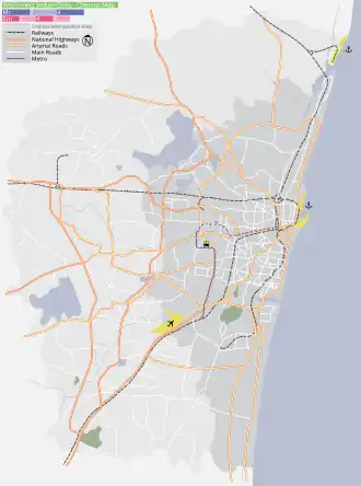 Sembakkam is located in Chennai