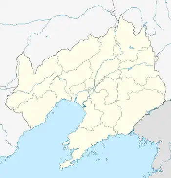 Diaobingshan is located in Liaoning
