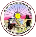 Official seal of Rocky Boy's Indian Reservation