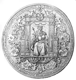 Seal of Christian III (reigned 1534–59)