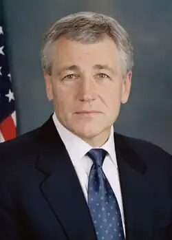 Republican Senator Chuck Hagel of Nebraska (1997-2009)[23]