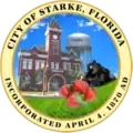 Official seal of Starke, Florida