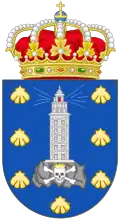 Coat of arms of A Coruña