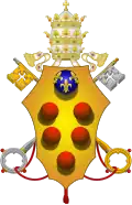 Coat of arms of Medici popes