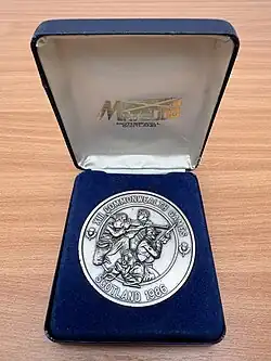 Commonwealth games medal, Scotland, 1986