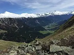 The commune lies at the limit of the Vanoise National Park