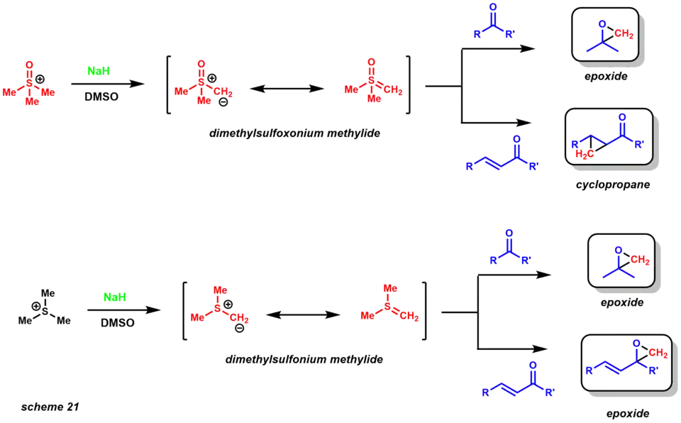 corey-chaykovsky selectivity
