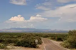 The Sierritas from Corona de Tucson.