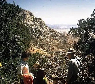 Visitors at Coronado National Memorial