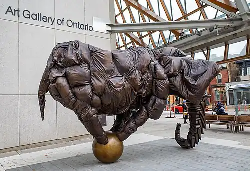 Brian Jungen, Couch Monster, 2022