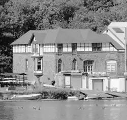 Crescent Boat Club, #5 Boathouse Row in 1972.