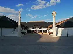 Cultural Center in Sárospatak by Imre Makovecz