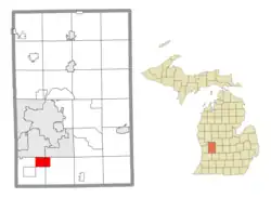 Location within Kent County